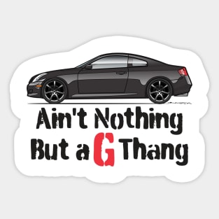 G-Thang Black Sticker